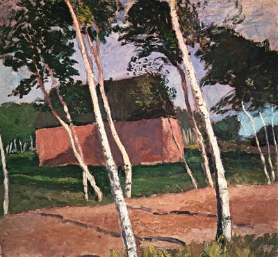 Paisagem Worpsweder de Paula Modersohn-Becker